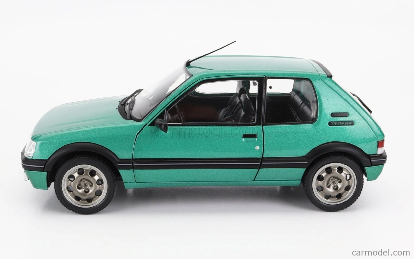 Solido Peugeot 205 1.9 Gti Griffe 1990 1:18 Green Met