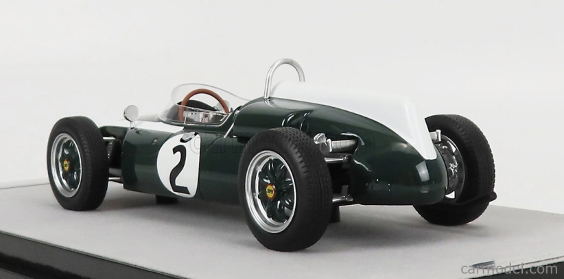 Tecnomodel Cooper F1  T53 N 2 British Gp 1960 B.mclaren 1:18 Zelená