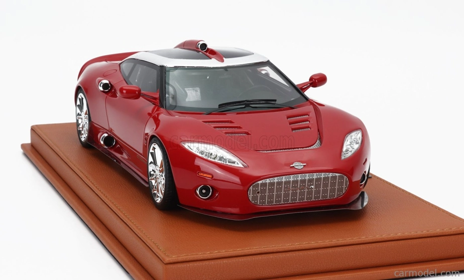 Topmarques Spyker C8 Aileron 2011 1:18 Red Met