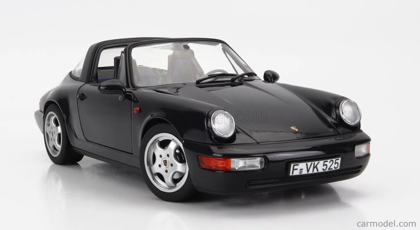 Norev Porsche 911 964 Carrera 4 Targa 1991 1:18 Modrá