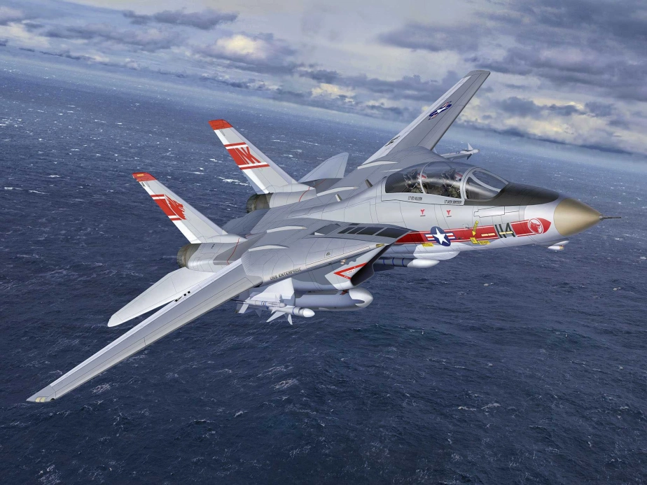 Plastic ModelKit lietadlo 03782 - Grumman F-14A Tomcat (1:144)