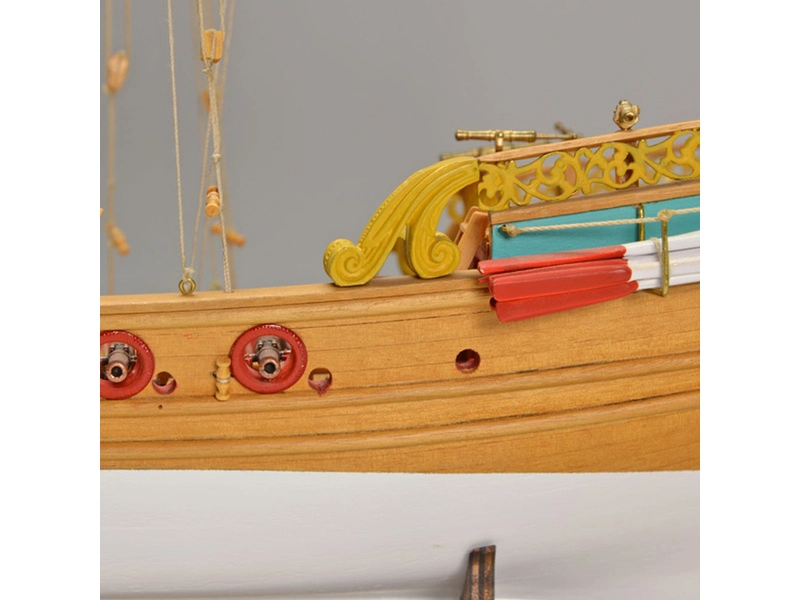 AMATI Sciabecco pirátska loď 1753 1:60 kit