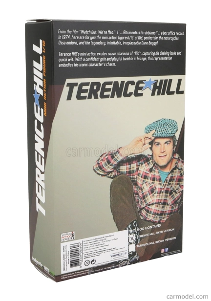 Clc-models Figúrky Version-a - Terence Hill Small Action Figure - Tv Series - Altrimenti Ci Arrabbiamo 1:12 Blue