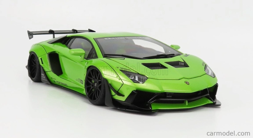 Autoart Lamborghini Aventador Liberty Walk 2017 1:18 Pearl Green