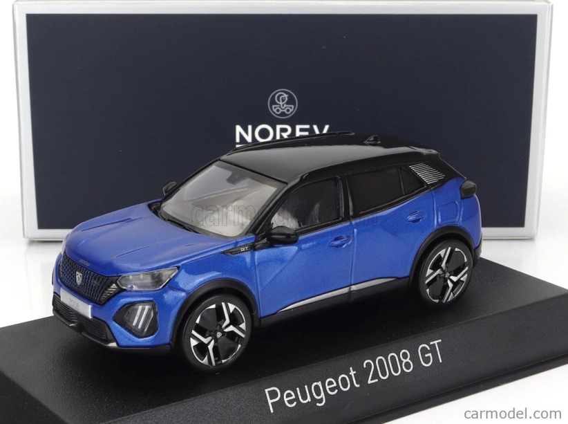 Norev Peugeot 2008 Gt 2024 1:43 Vertigo Blue