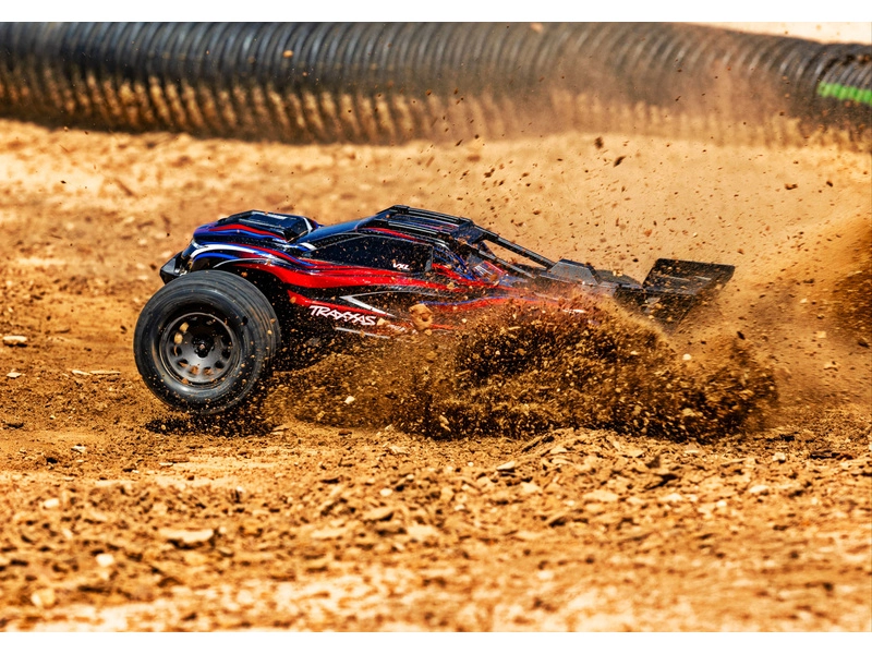 RC auto Traxxas Mini XRT 1:12 VXL-3s 4WD RTR, červená