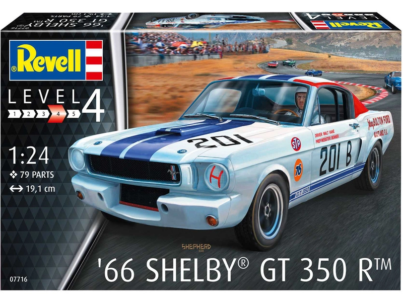 Revell Ford Shelby GT 350 R 1965 (1:24) (súprava)