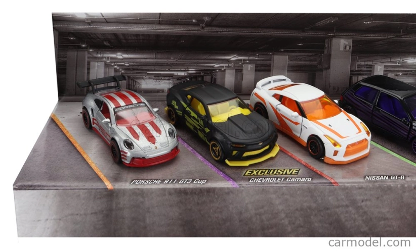 Majorette Porsche Set pěti modelů 1:64