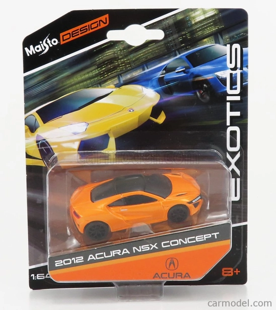 Maisto Acura Nsx Concept 2012 1:64 Orange Met