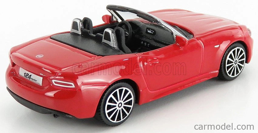 BAZAR - Bburago Fiat 124 Spider 2016 1:43 Red
