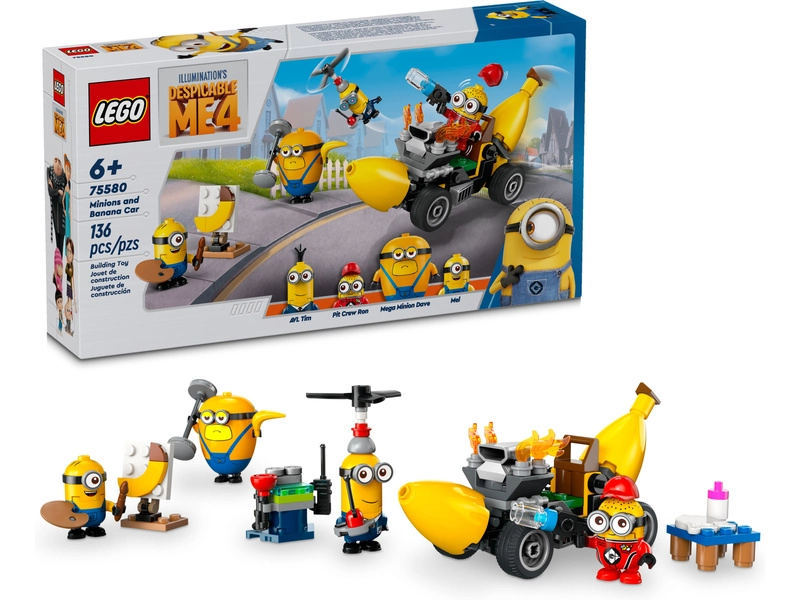 LEGO Ja, zloduch 4 - Mimoni a banánové auto