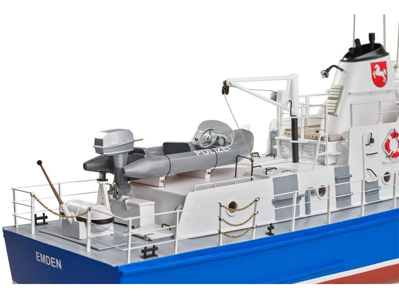 ROMARIN policajný čln W3 s doplnkami 1:25 kit