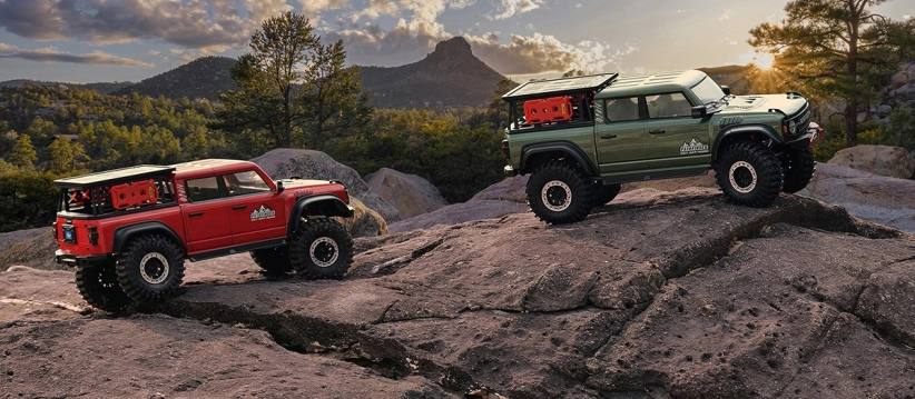 RC auto PATHFINDER 1/10 sada 2,4GHz, zelená