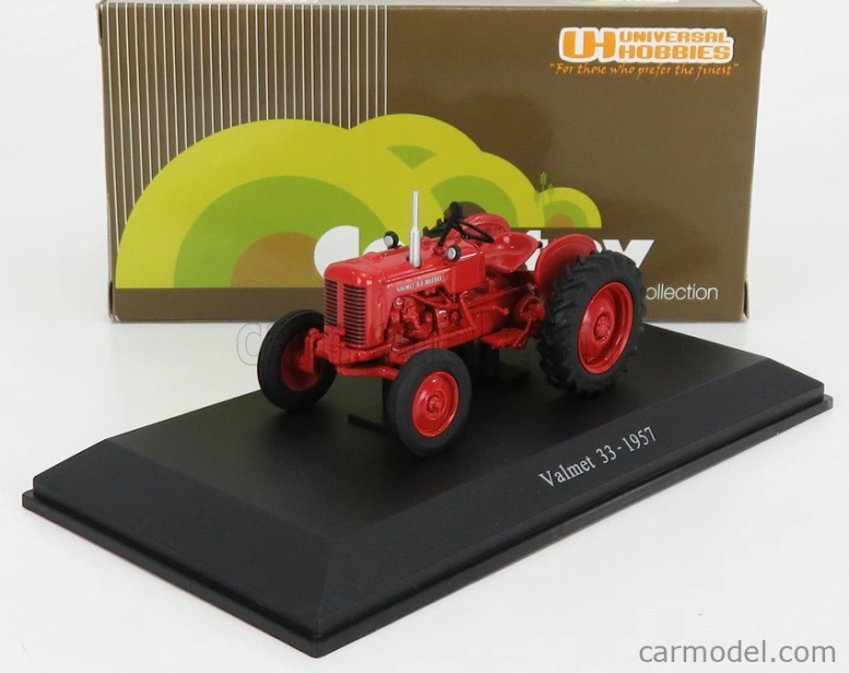 Universal hobbies Valmet 33 Tractor 1957 1:43 Červená
