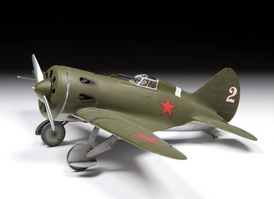 Zvezda Jupiter I-16 Polikarpov Soviet Type 5 Military 1933 1:48 /