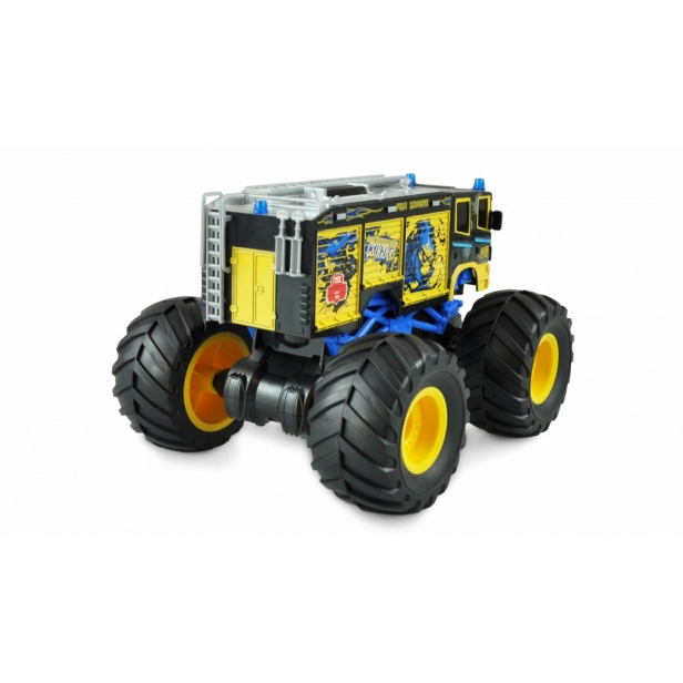 RC auto Monster Fire Truck, žlutá