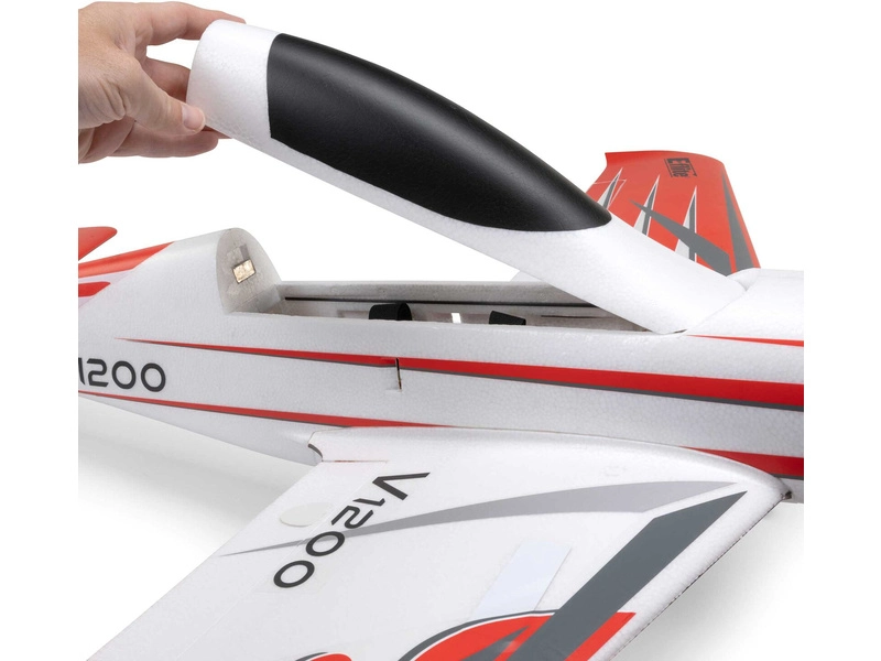 E-flite V1200 1.2m AS3X+ SAFE Select BNF Basic