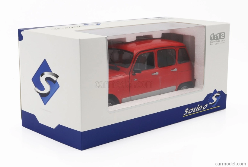 Solido Renault R4 Gtl 1989 1:12 Červená