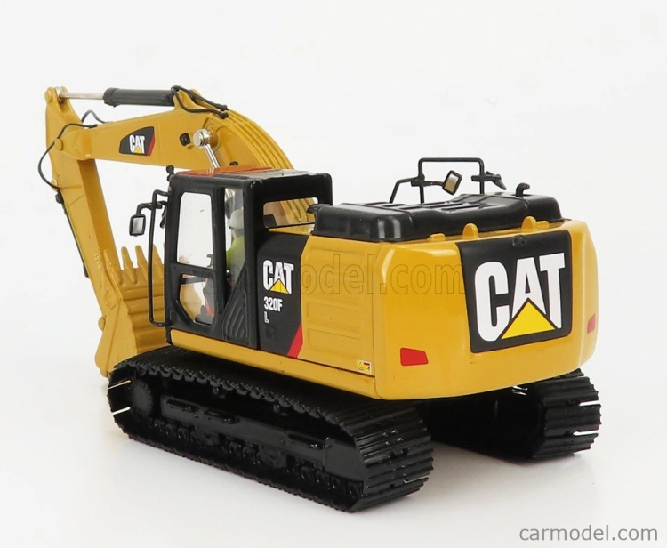 Dm-models Caterpillar Cat320f L Escavatore Cingolato - traktor hydraulické rýpadlo 1:50 žltá čierna