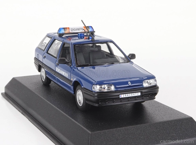 Norev Renault R21 Nevada Sw Station Wagon Gendarmerie 1994 1:43 Blue