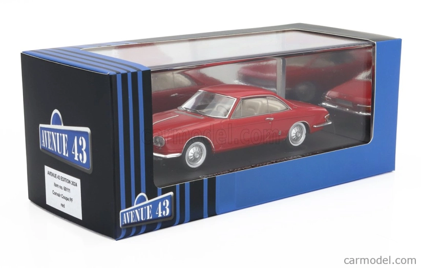 Avenue43 Chevrolet Corvair Coupe Pininfarina Usa 1962 1:43 Red