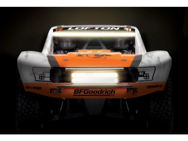 RC auto Traxxas Unlimited Desert Racer 1:8 TQi RTR s LED Fox