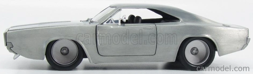 Jada Dodge Dom's Dodge Charger R/t 1968 - Dominic Toretto - Fast & Furious Ii (2003) 1:24 Matt Silver