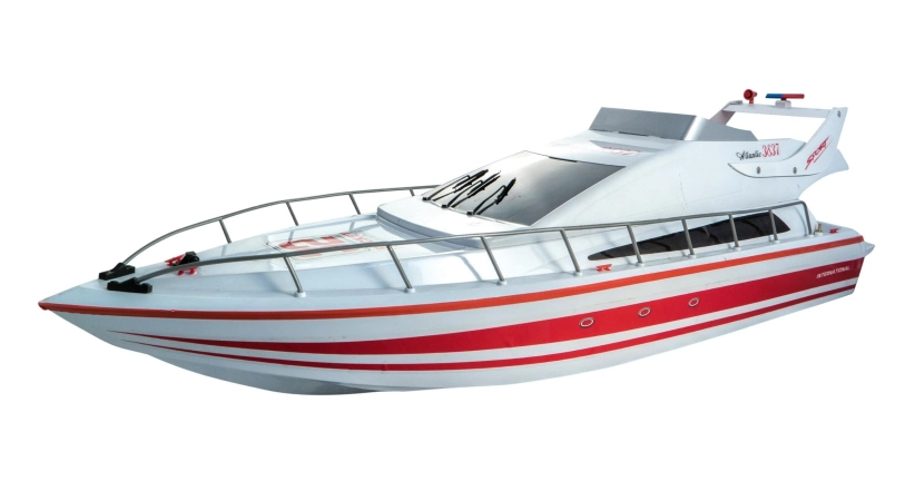 RC loď Atlantic Yacht, červená