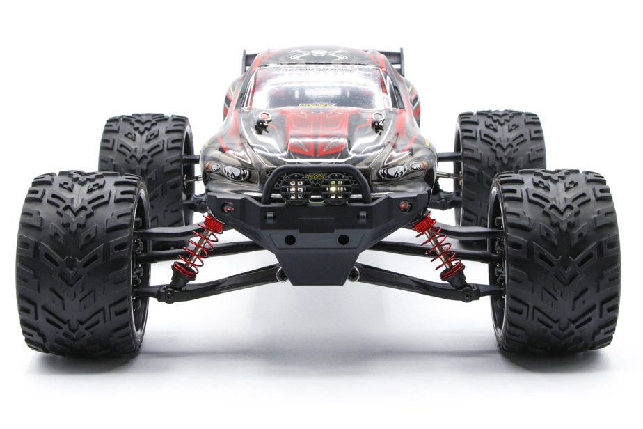 ROZBALENO - RC auto X9116 Challenger truggy, červená