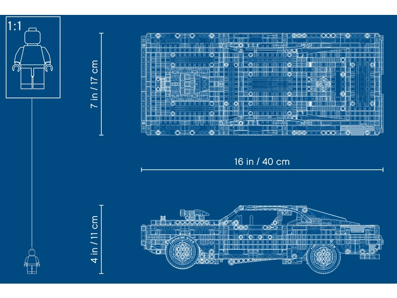 LEGO Technic – Domov Dodge Charger
