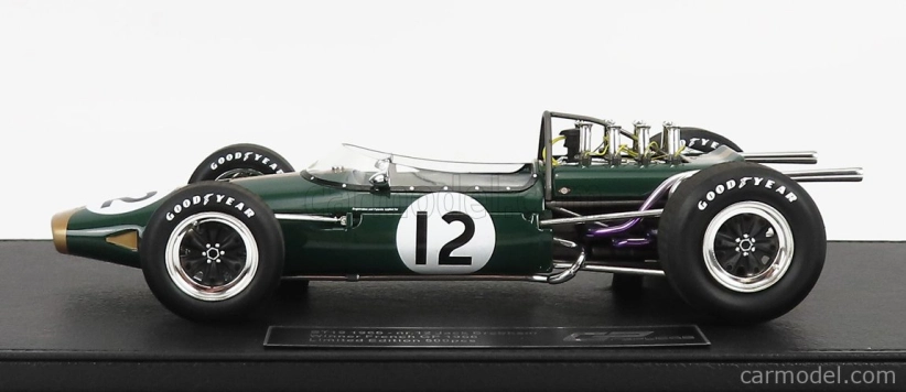 Gp-replicas Brabham F1 Bt19 N 12 Jack Brabham 1:18, tmavě zelená