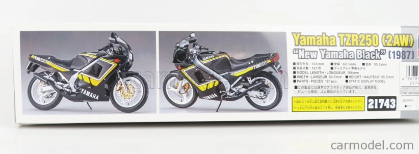 Hasegawa Yamaha Tzr250 2aw 1987 1:12 /