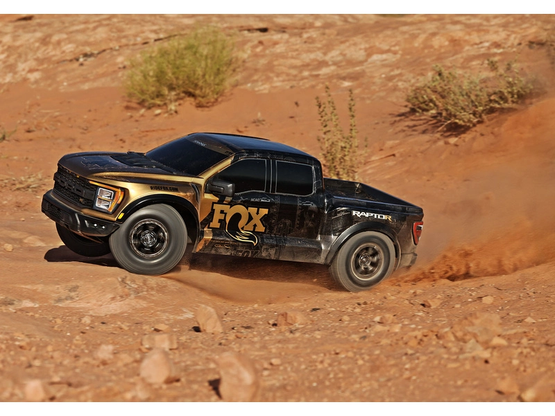 RC auto Traxxas Ford Raptor R 4X4 1:8 Ultimate RTR Fox2