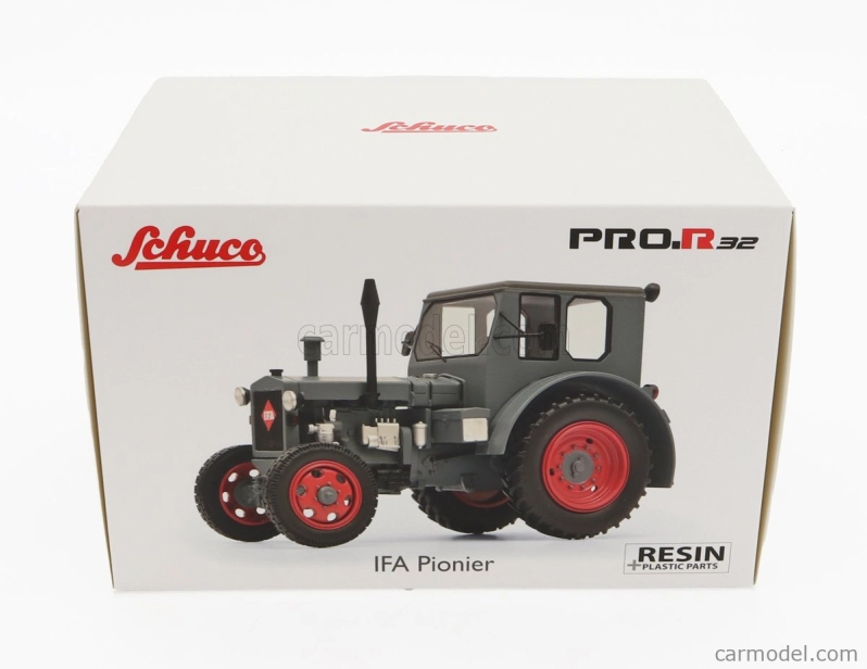 Schuco IFA Rs 01 Pioner Tractor 1950 1:32 Zelená Šedá