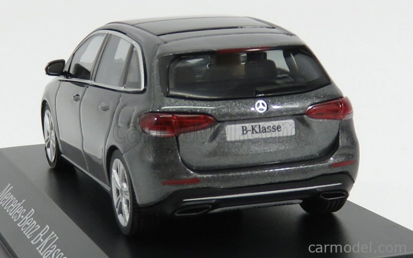 Herpa Mercedes benz B-class (w247) 2018 1:43 Mountain Grey Met