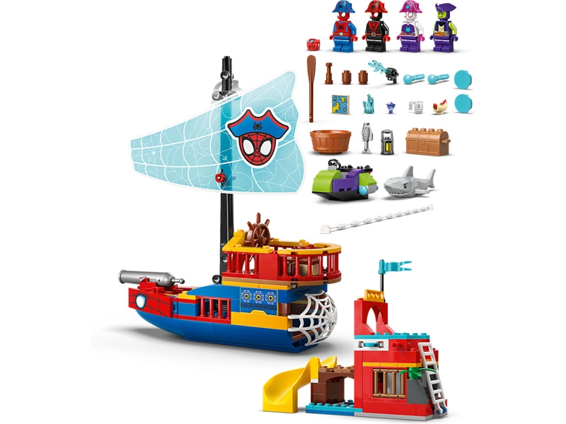 LEGO Marvel - Spidey a jeho úžasní priatelia - Pirátska loď Spideyho tímu