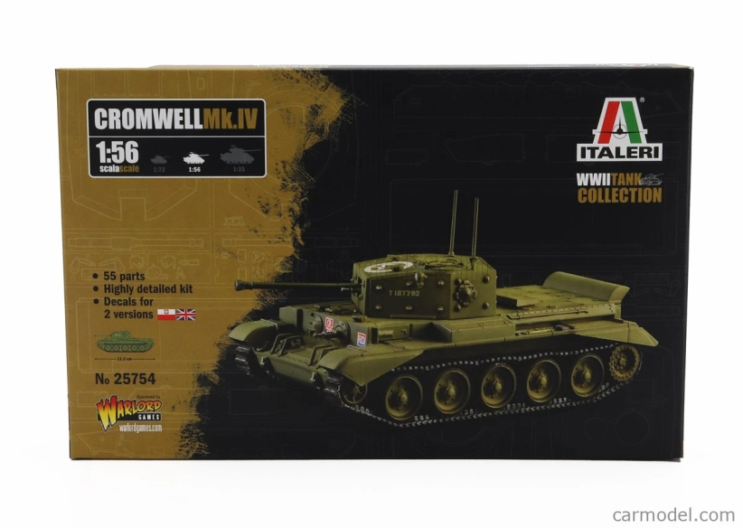 Talianeri Tank Cromwell Mk.iv Tank Military British Cromwell 1944 1:56 /