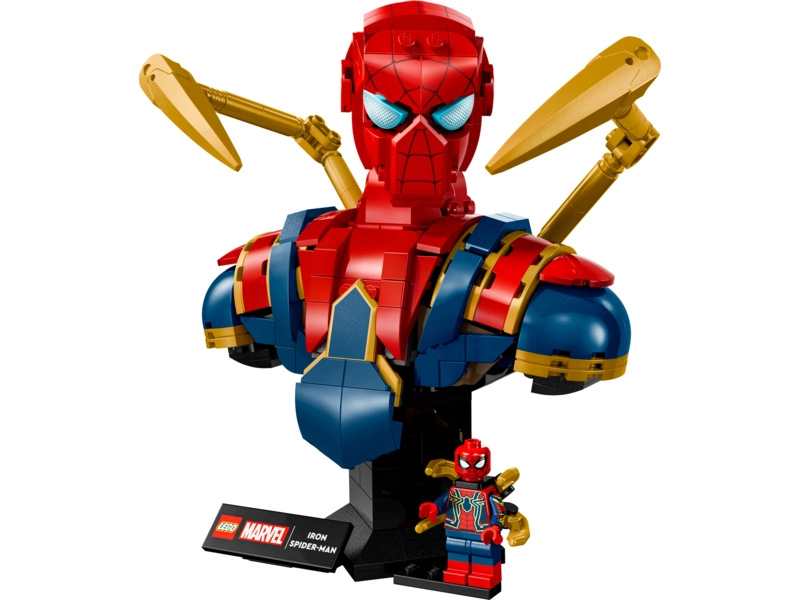 LEGO Marvel - Busta železného Spider-Mana