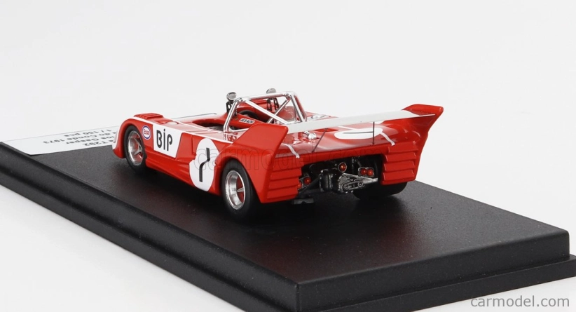 Trofeu Lola T292 N 1 Víťaz Rally Vila D0 Conde 1973 Carlos Gaspar 1:43 Červená biela