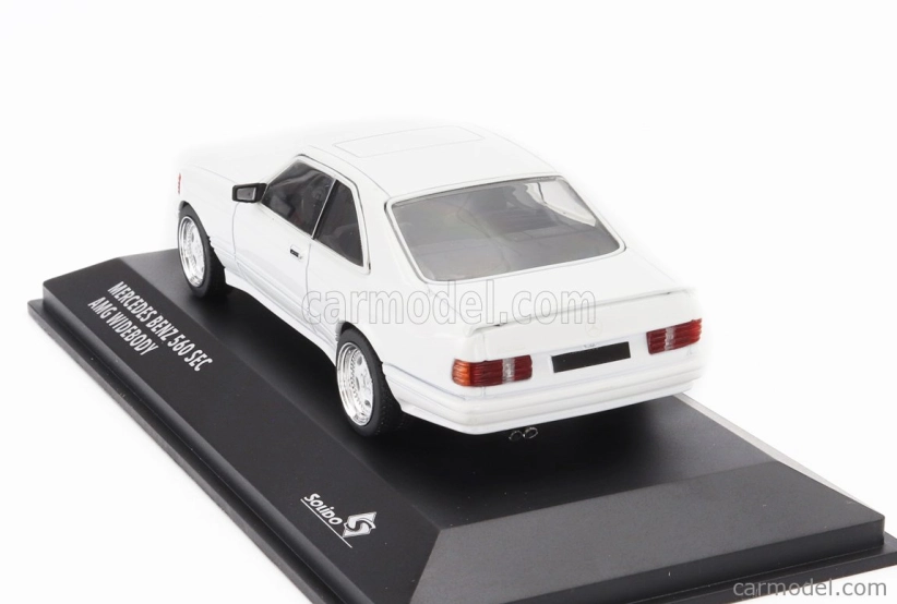 Solido Mercedes benz S-class 560sec Amg (c126) Wide Body 1990 1:43 Bílá