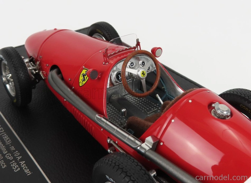 Gp-replicas Ferrari F1 500 F2 Scuderia Ferrari N 10 Winner Argentina Gp Alberto Ascari 1953 World Champion 1:18 Red