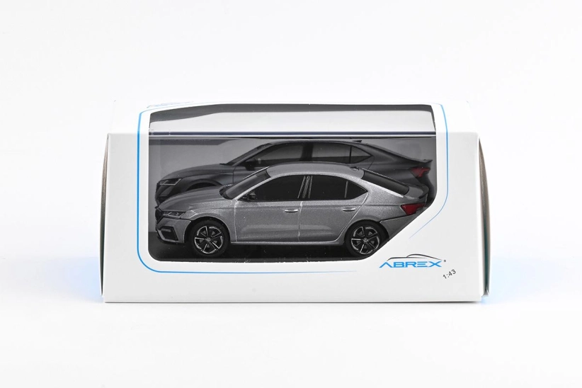 Abrex Škoda Octavia IV RS (2020) 1:43 - Sivá Quicksilver Metalíza