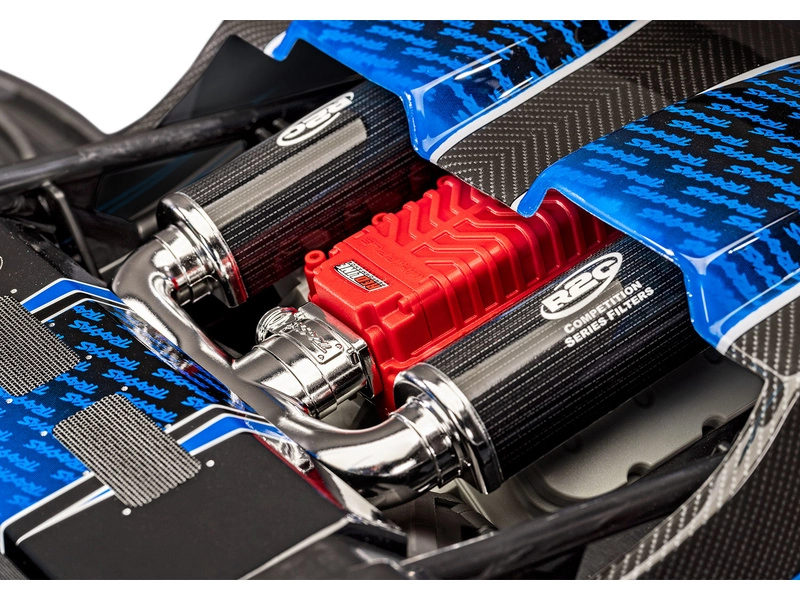 RC auto Traxxas Funco 1:6 RTR, modré