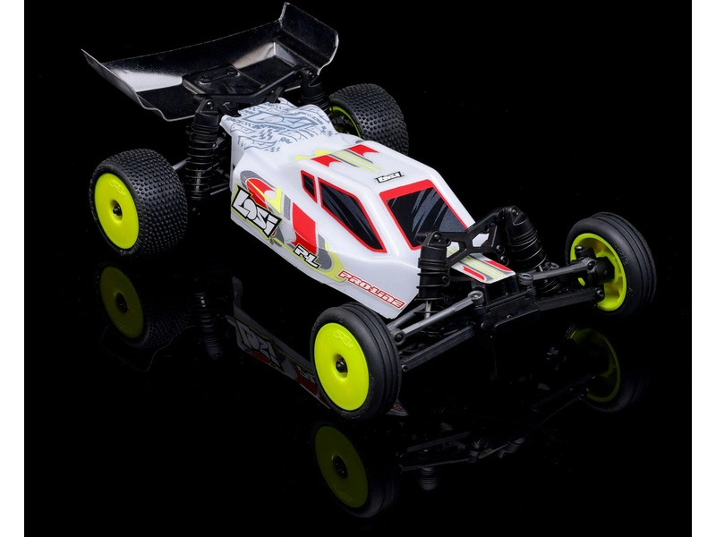 RC auto Losi Micro-B 1:24 RTR, strieborné