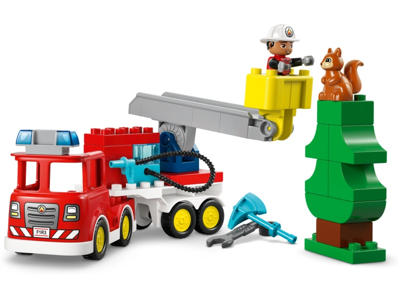 LEGO DUPLO - Hasičské auto s hadicou a hasičom