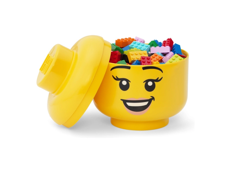 LEGO úložná hlava malá - snehuliak