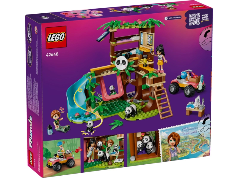 LEGO Friends - Starostlivosť o zvieratá v záchrannej stanici pre pandy