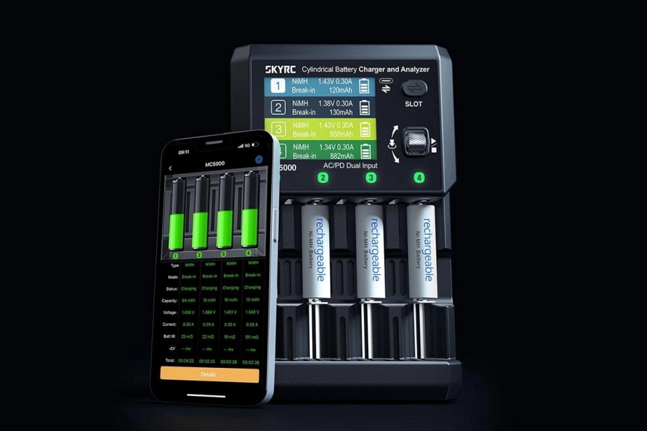 SKY RC MC5000 Nabíječ a analyzér cylindrických baterií