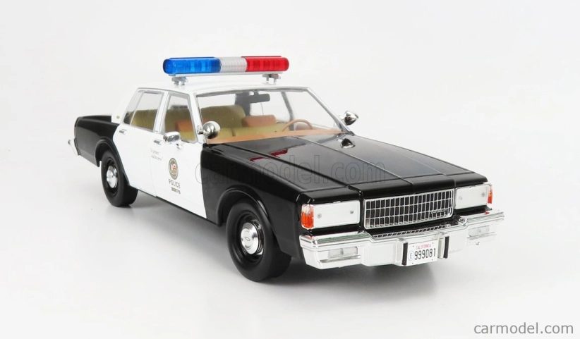 Greenlight Chevrolet Caprice Metropolitan Police 1987 - Terminator 2 Movie 1991 1:18