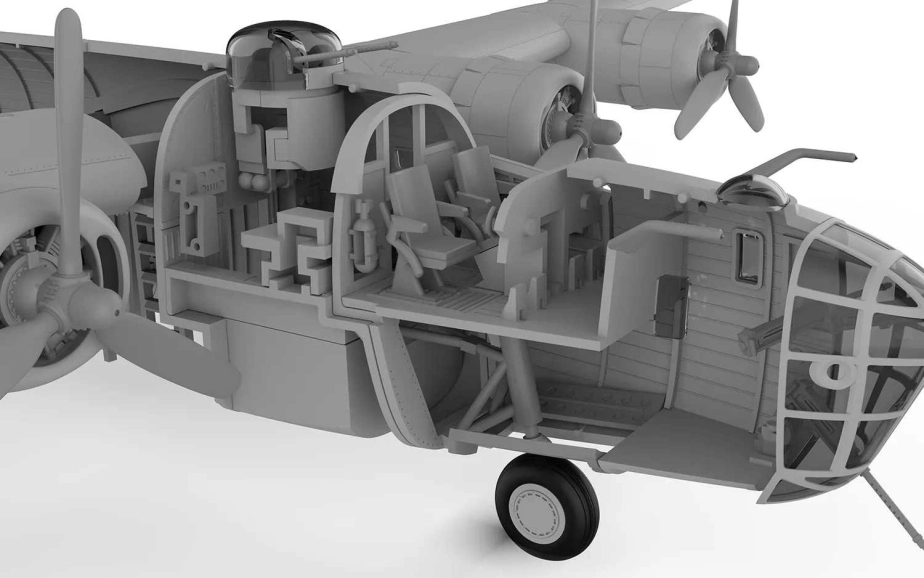 Classic Kit letadlo A09011 - Consolidated B-24D Liberator (1:72)